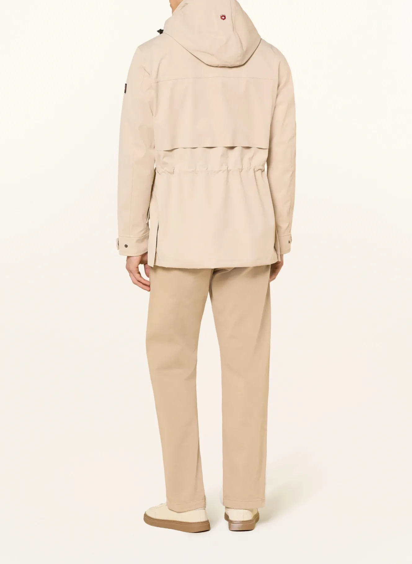 Funktionsjacke mit abnehmbarer Kapuze