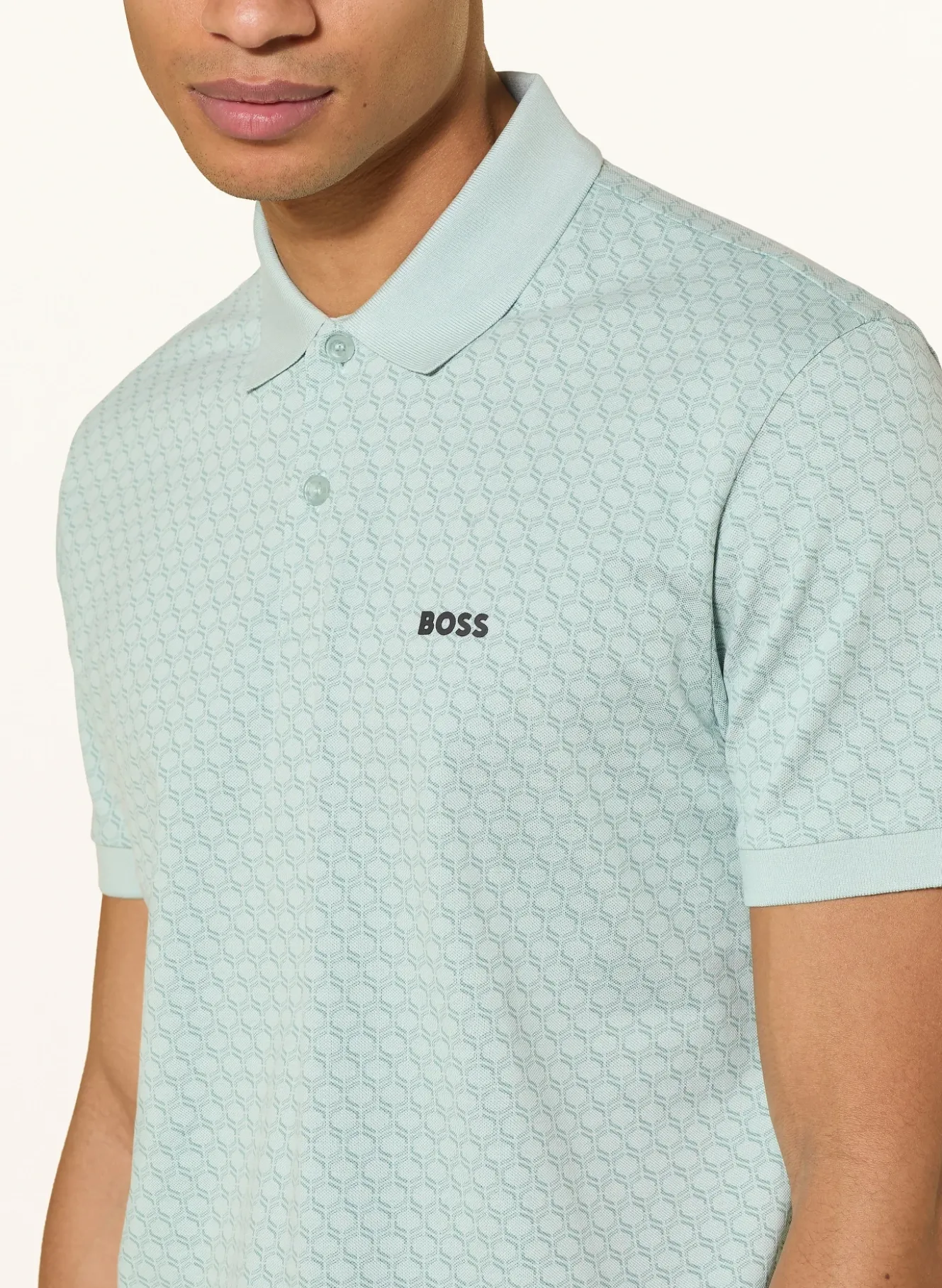 Funktions-Poloshirt CHIP PATTERN