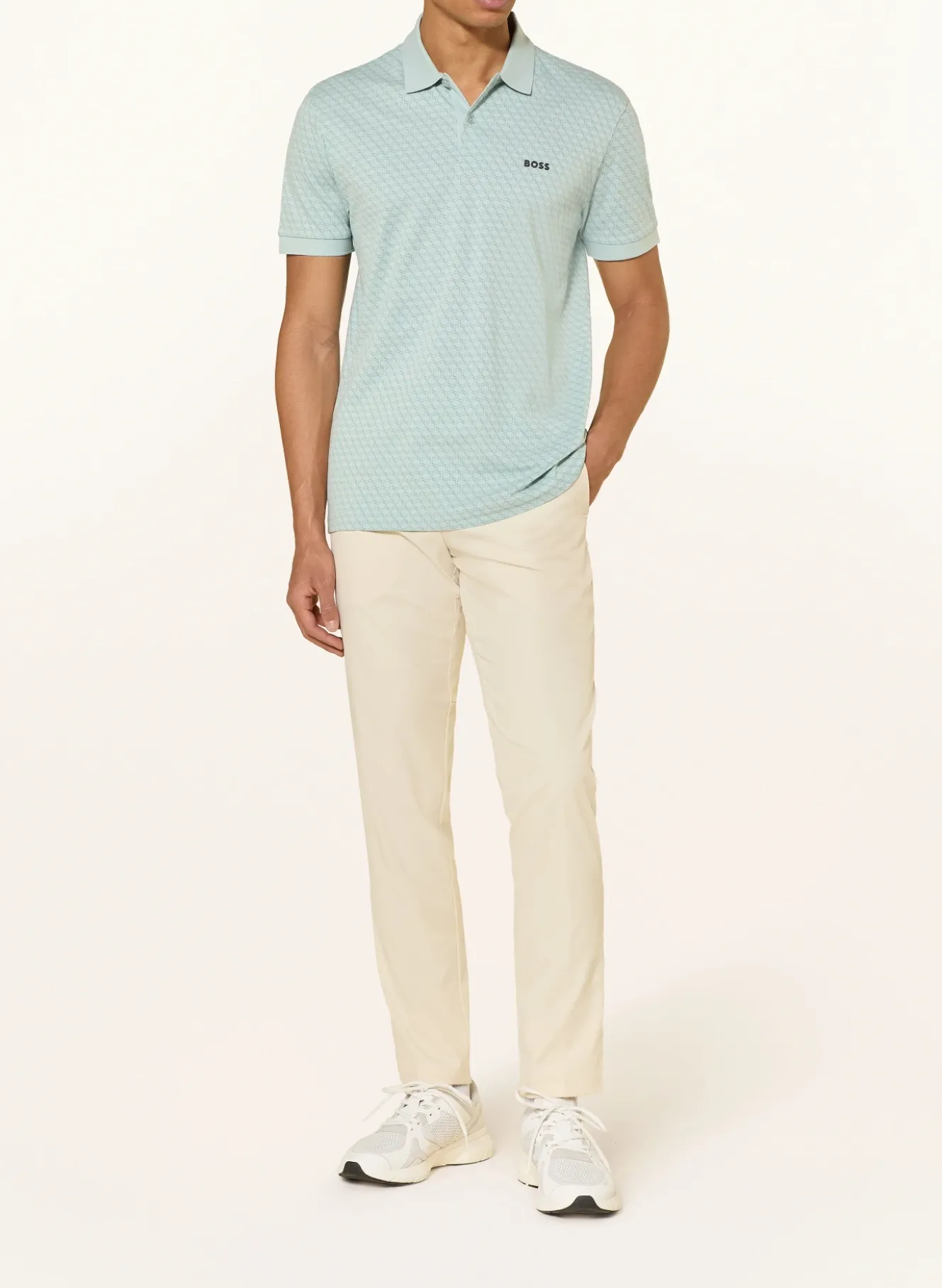 Funktions-Poloshirt CHIP PATTERN
