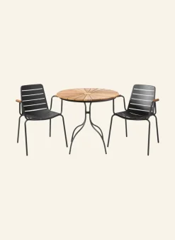 Gartenmöbel-Set mit 1 Tisch, 2 Stühlen ELLEN/PARC