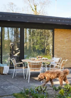 Gartenmöbel-Set mit 1 Tisch, 5 Stühlen ELLEN