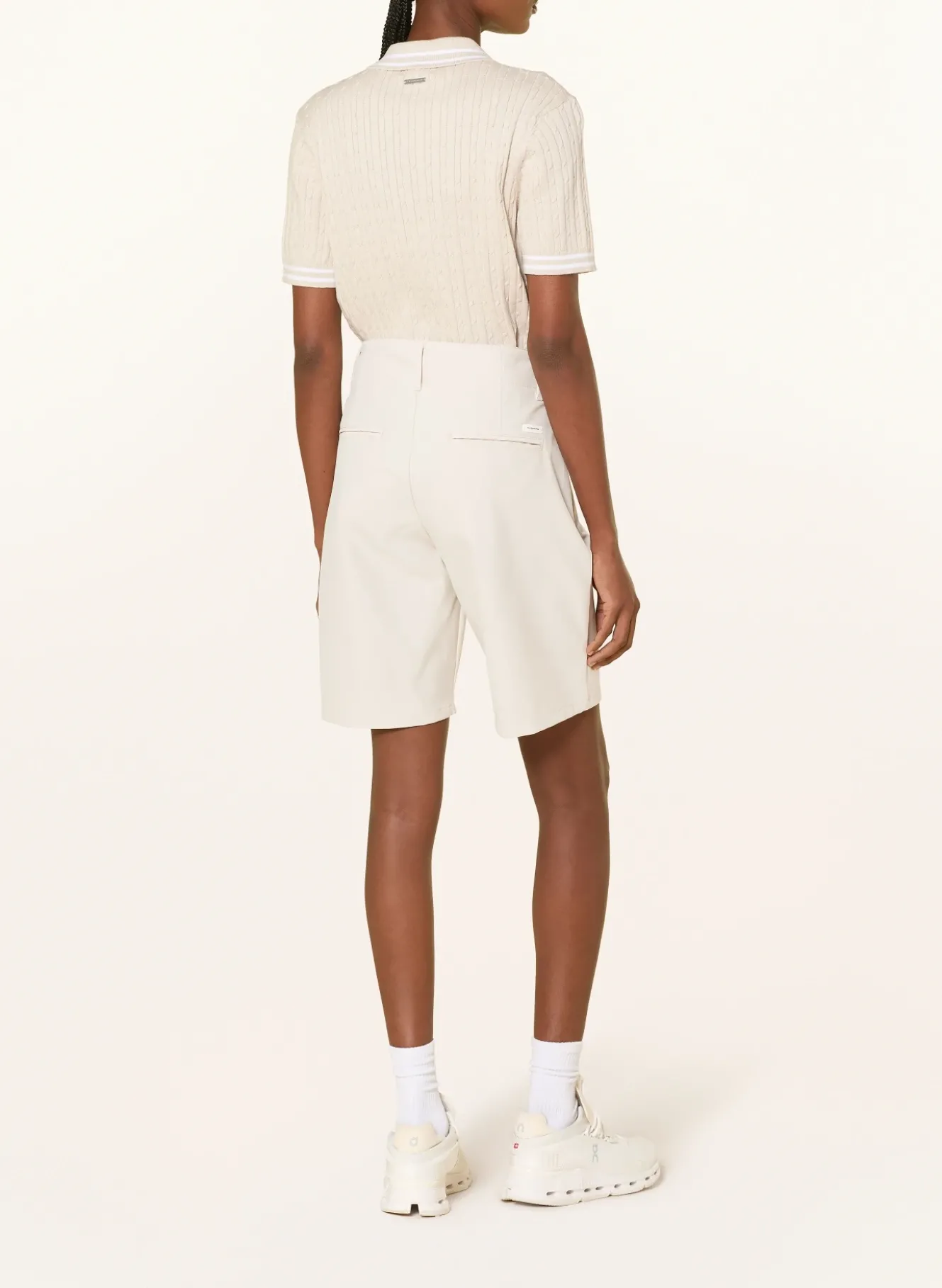 Golfshorts ALINA-K-B - FX4 DRY COOLER® mit Schmucksteinen