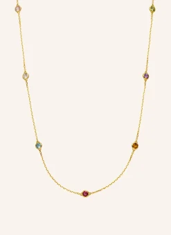 Halskette FINE GEMS aus 14 Karat Gelbgold