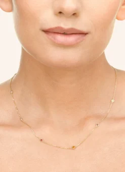 Halskette FINE GEMS aus 14 Karat Gelbgold