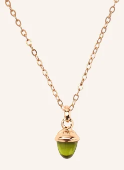 Halskette NECKLACE 'MYMIKADO' WITH PERIDOT aus 18K Roségold mit Peridot