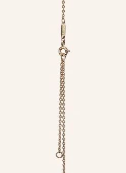 Halskette TIFFANY KNOT aus 18 Karat Gelbgold mit Diamanten im runden Brillantschliff