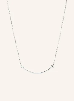 Halskette TIFFANY T SMILE aus 18KaratWeißgold