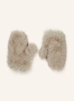 Handschuhe aus Kunstpelz