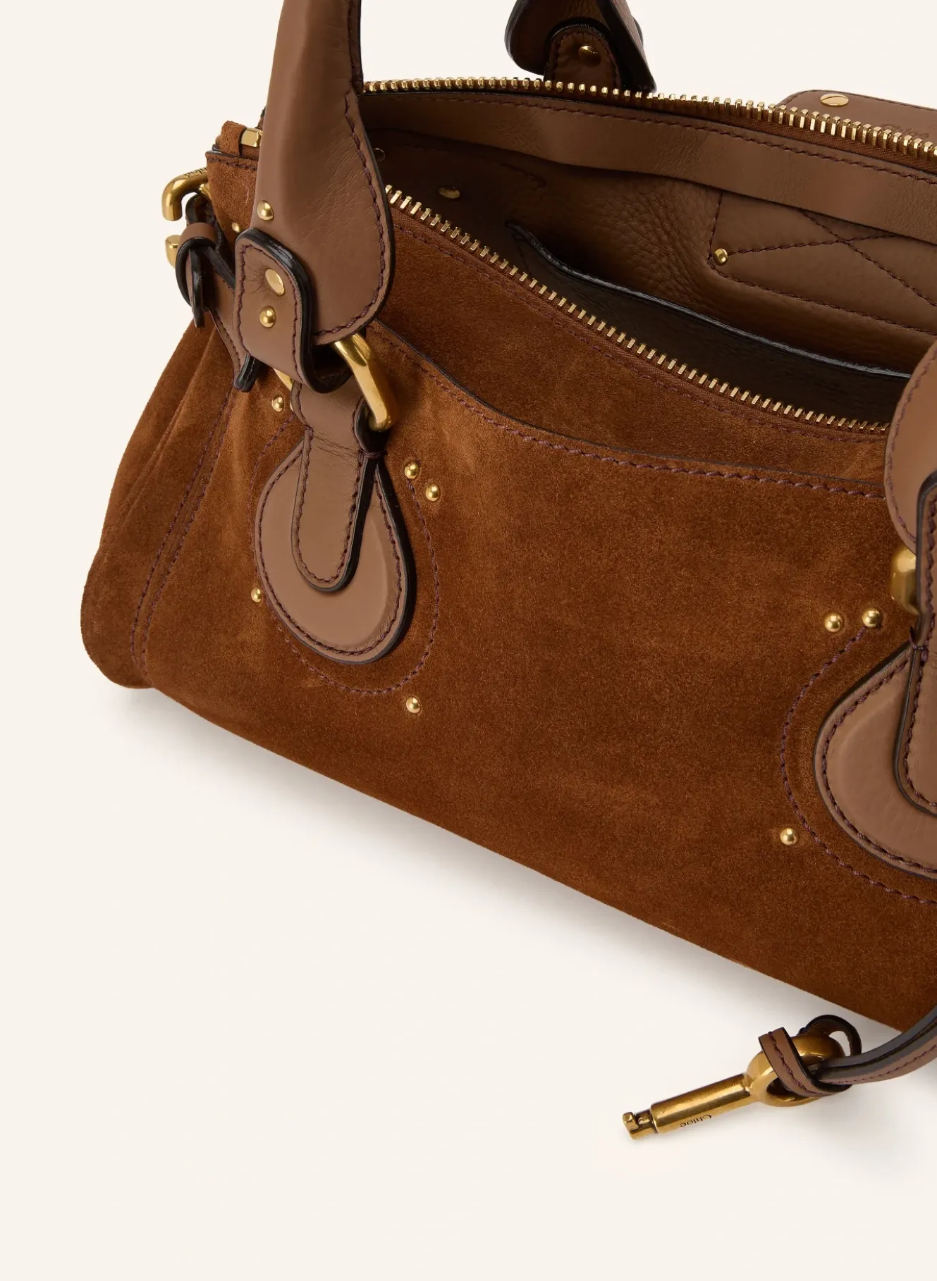 Handtasche PADDINGTON mit Nieten