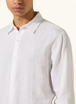 Hemd Classic Fit mit Leinen