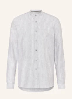 Hemd Comfort Fit mit Leinen