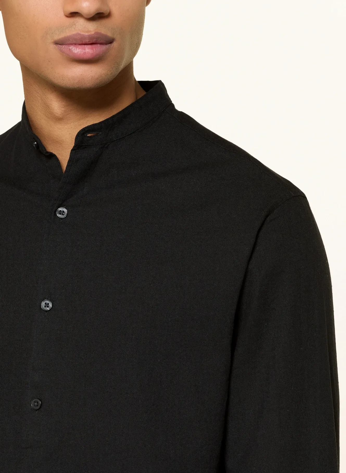 Hemd Comfort Fit mit Stehkragen