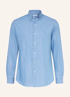 Hemd Regular Fit in Jeansoptik