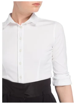 Hemdbluse aus Jersey