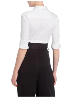Hemdbluse aus Jersey