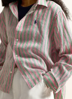 Hemdbluse aus Leinen