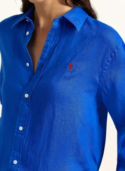 Hemdbluse aus Leinen