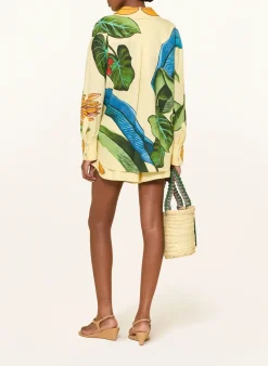 Hemdbluse BANANA GRAPES mit Leinen