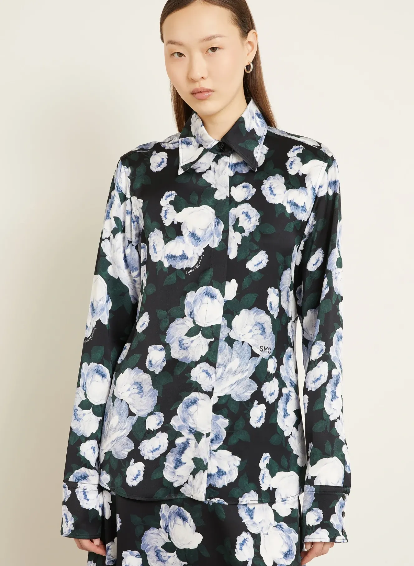 Hemdbluse BRUNCH OF ROSES