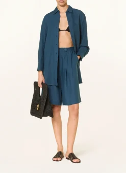 Hemdbluse MIGNONETTE aus Leinen