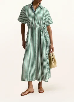 Hemdblusenkleid aus Leinen