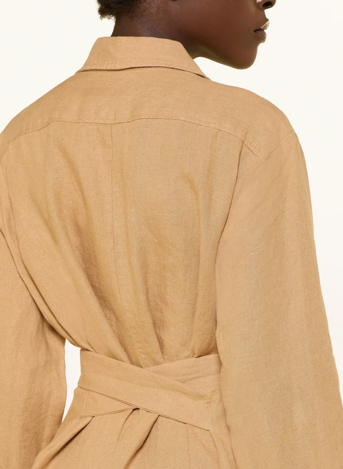 Hemdblusenkleid aus Leinen