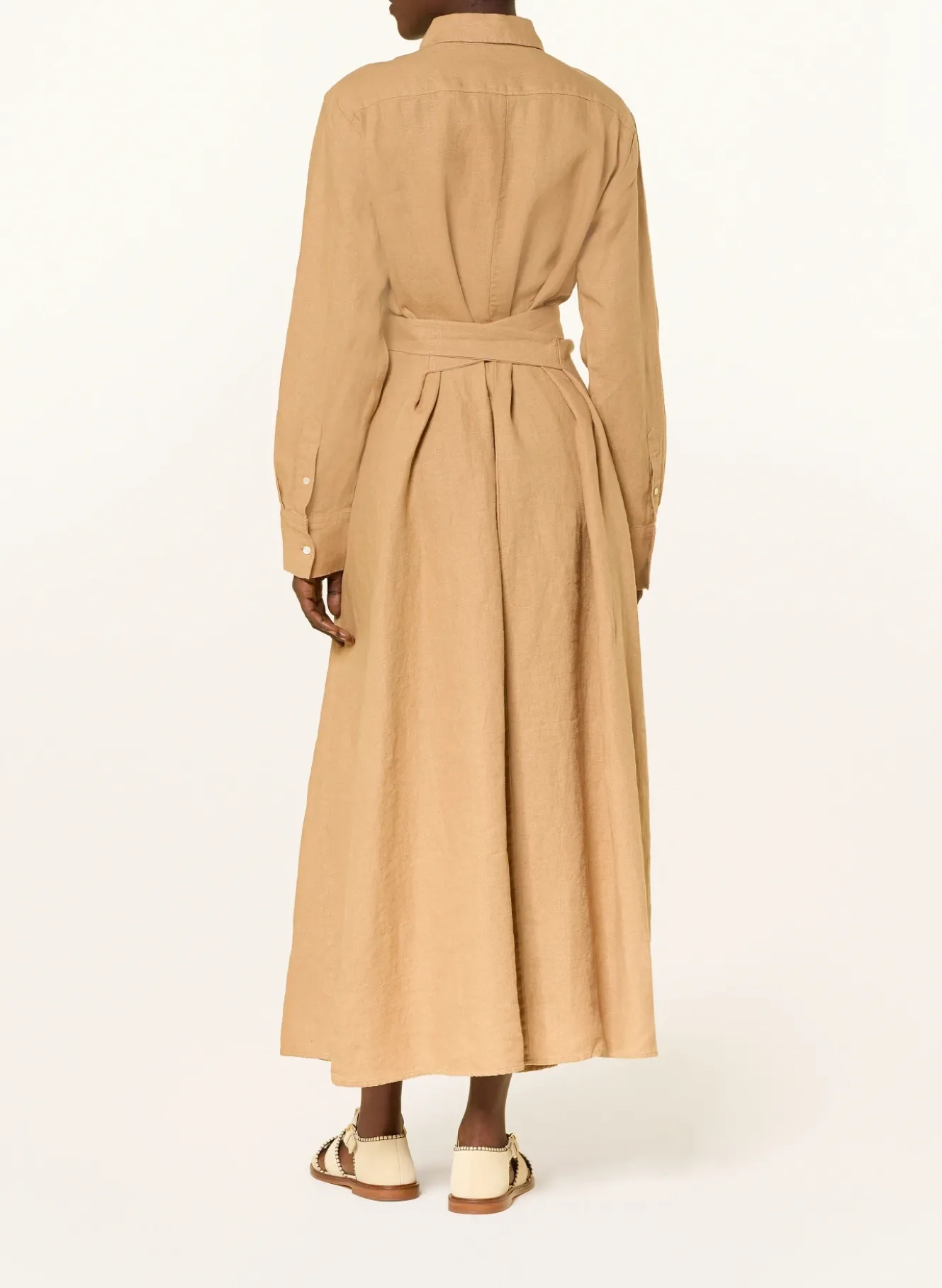 Hemdblusenkleid aus Leinen