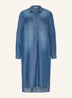 Hemdblusenkleid in Jeansoptik
