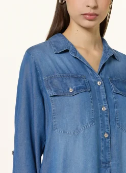 Hemdblusenkleid in Jeansoptik