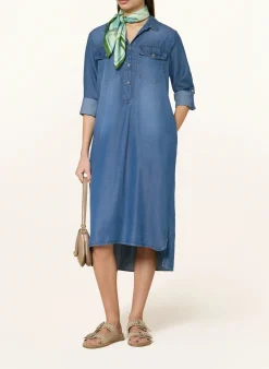 Hemdblusenkleid in Jeansoptik