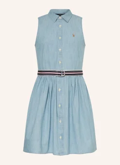 Hemdblusenkleid in Jeansoptik