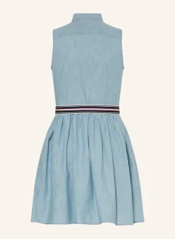 Hemdblusenkleid in Jeansoptik