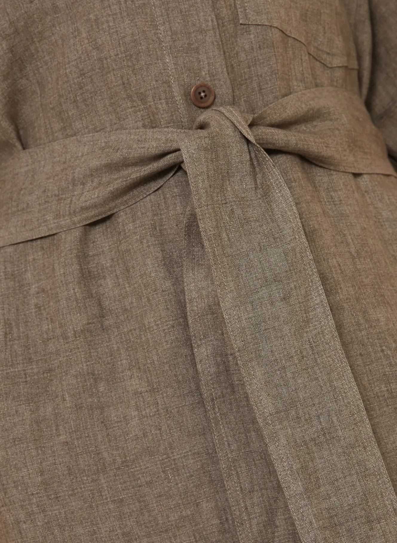 Hemdblusenkleid SANTALUZ aus Leinen