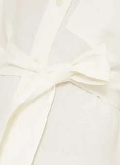 Hemdblusenkleid SANTALUZ aus Leinen