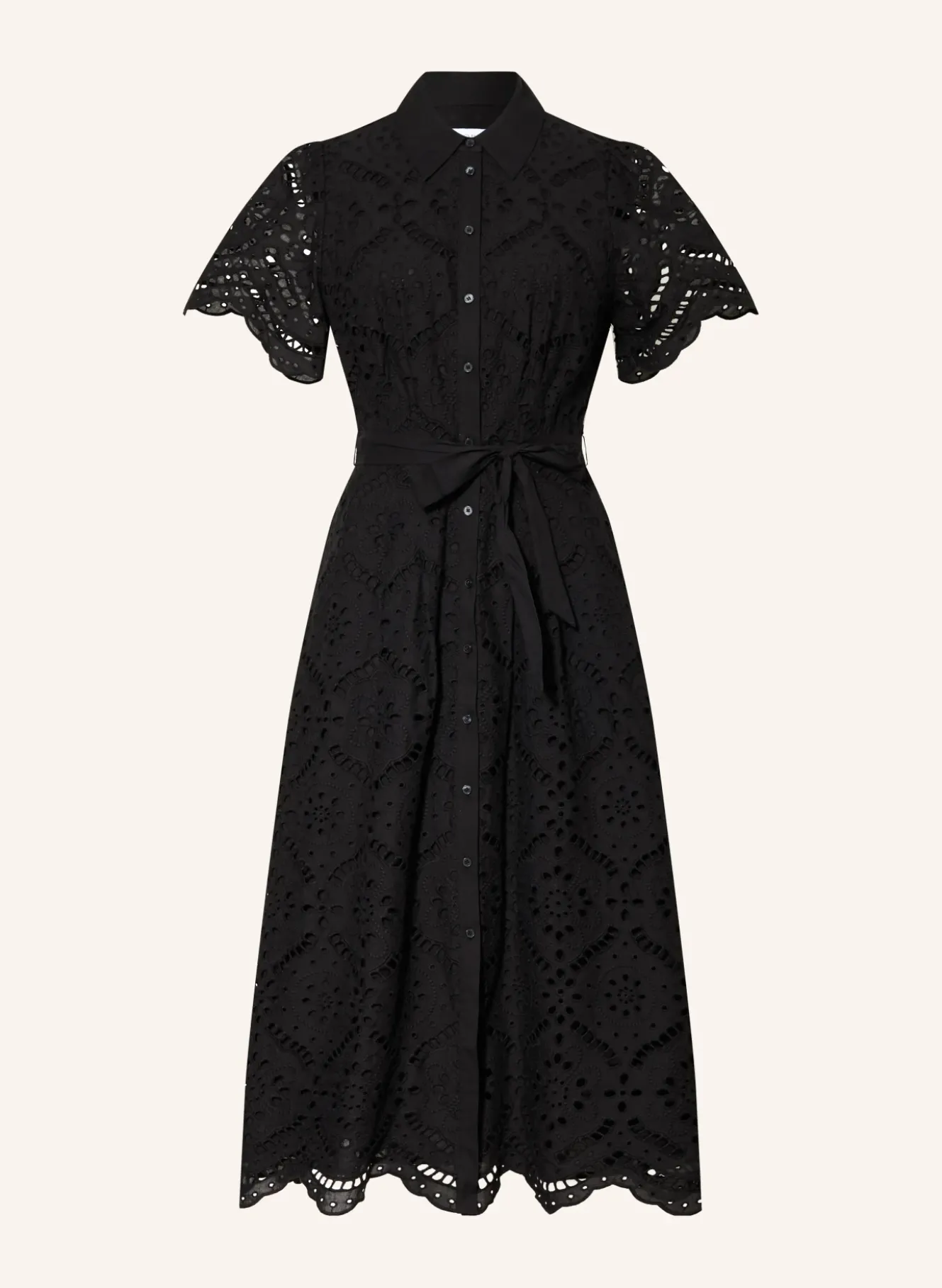Hemdblusenkleid WILLA aus Lochspitze