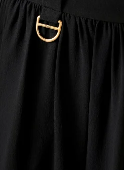 7/8-Hose aus Seide