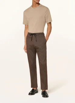 Hose DEGER im Jogging-Stil Regular Fit mit Leinen