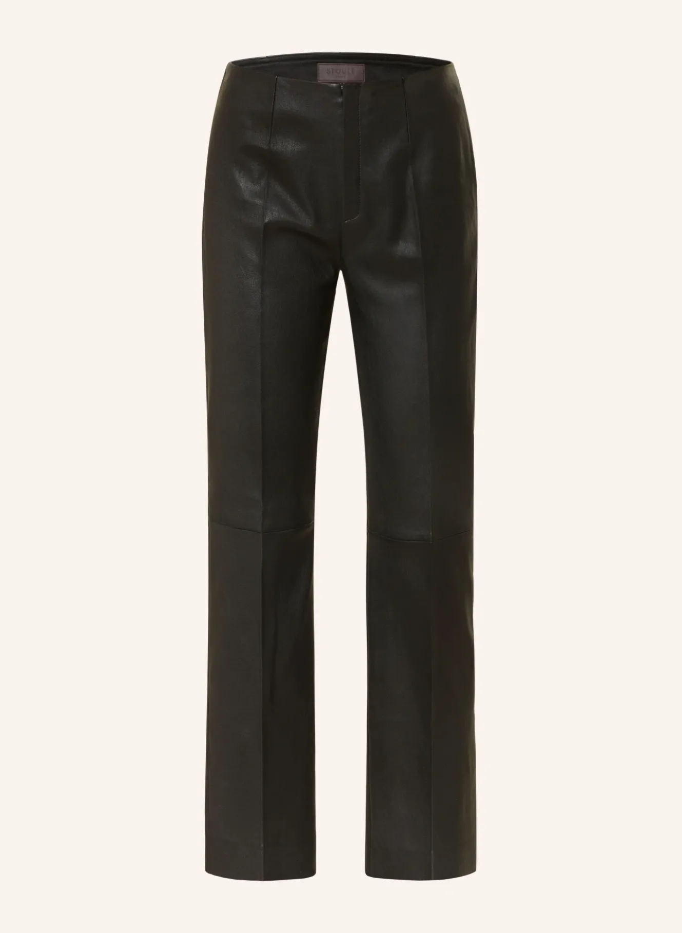 7/8-Hose GEORGETTE aus Leder