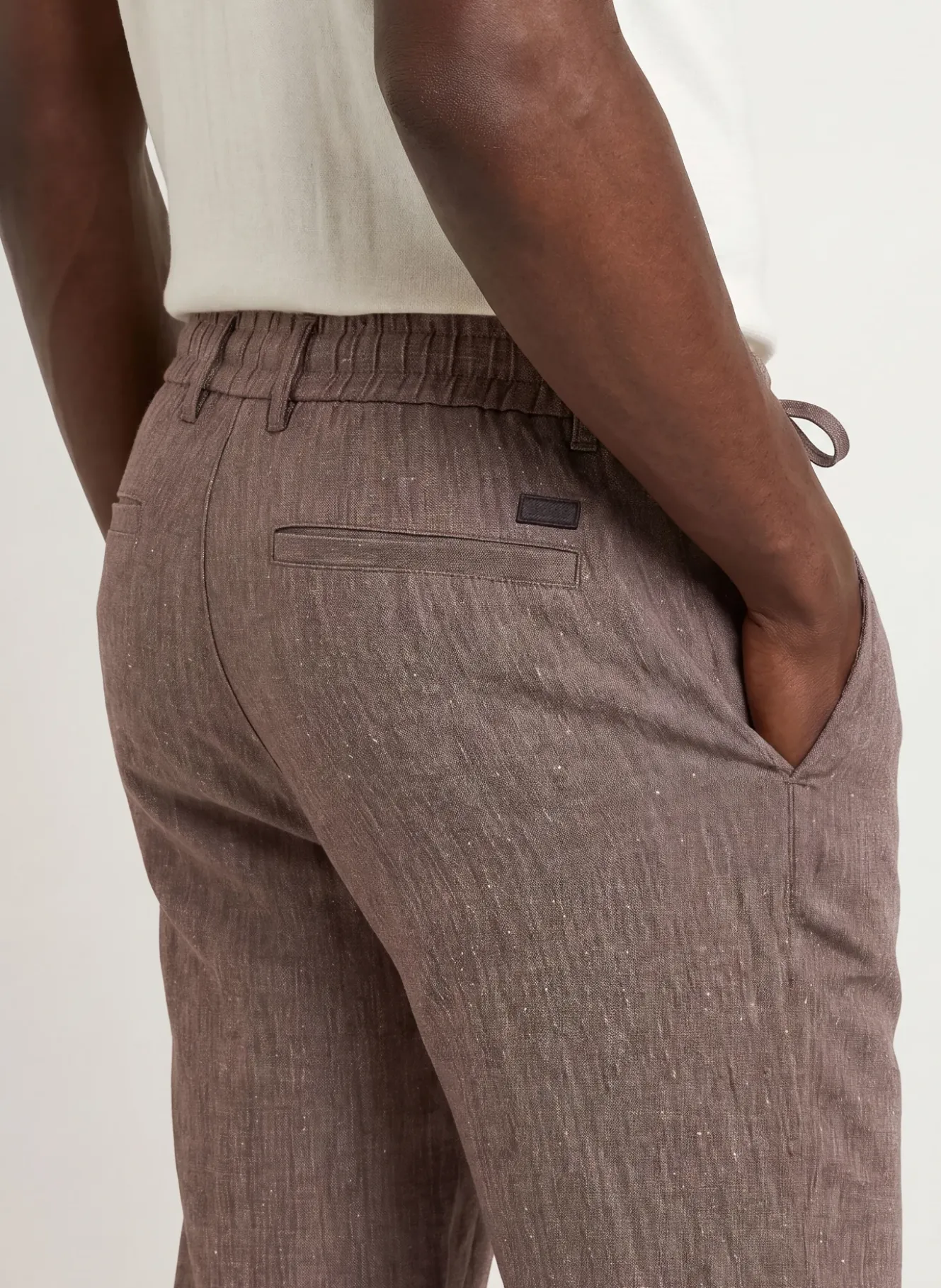 Hose KANE Extra Slim Fit mit Leinen