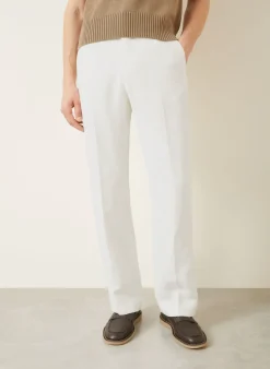 Hose Regular Fit mit Leinen
