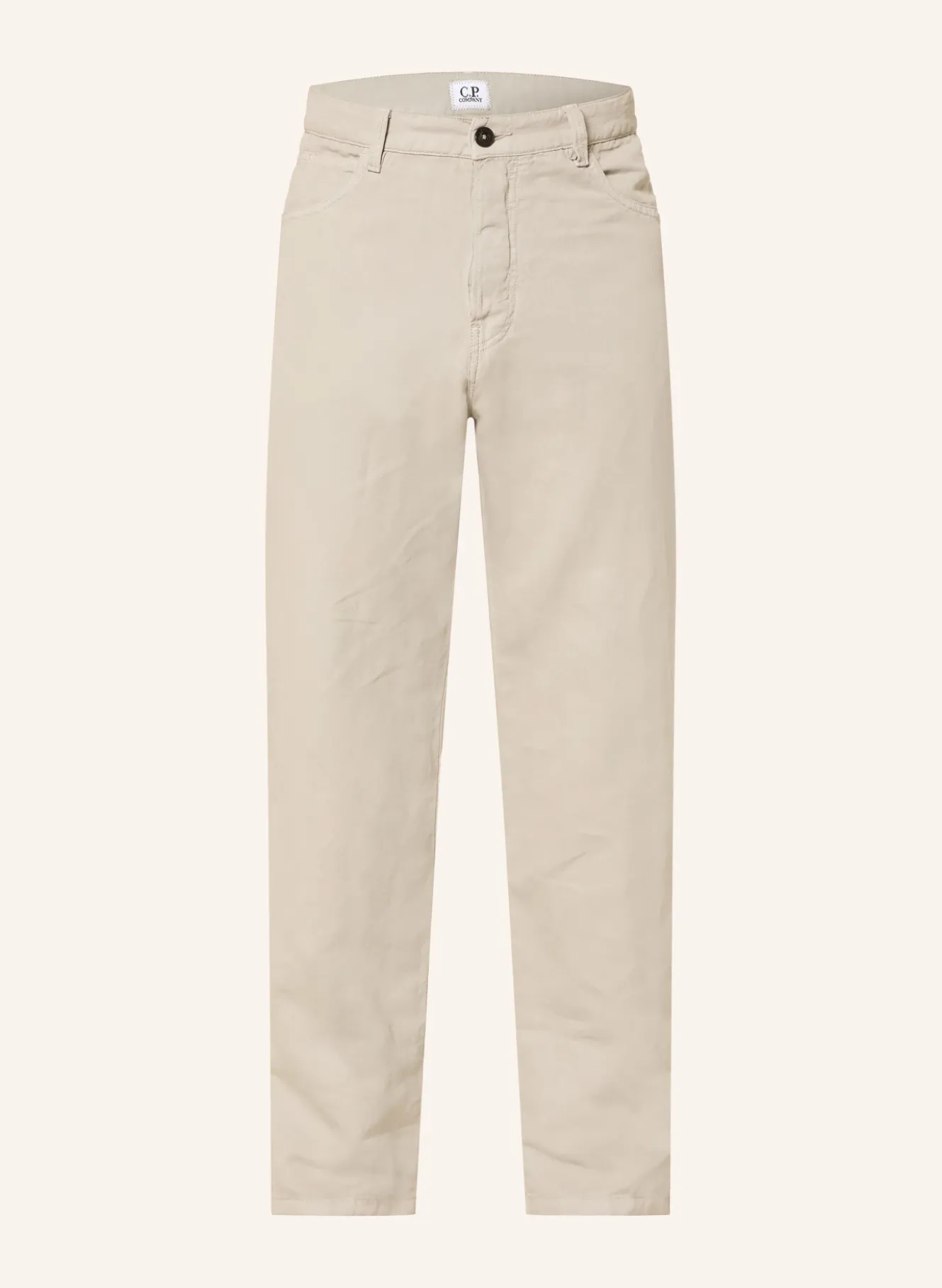 Hose Regular Fit mit Leinen