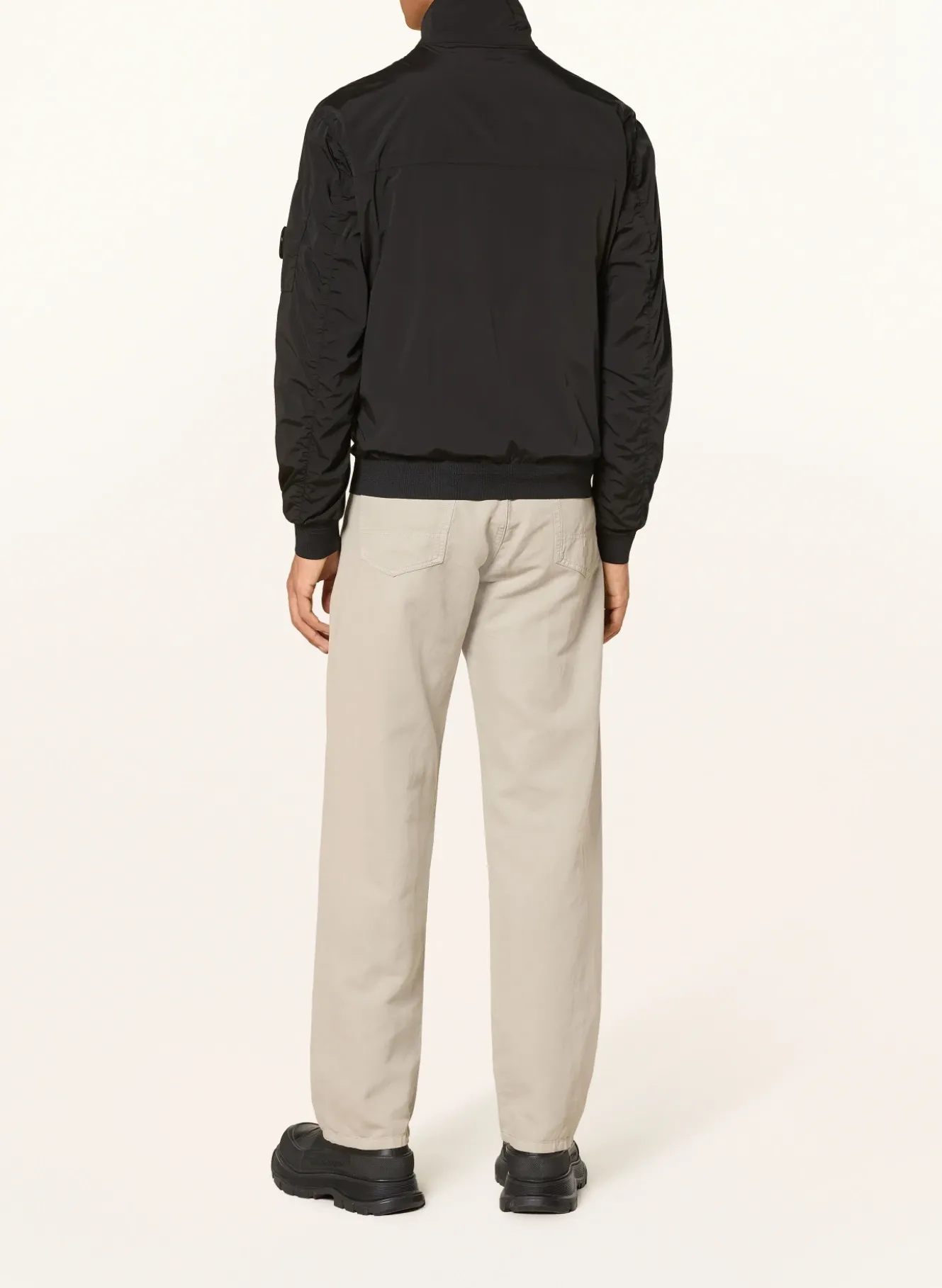 Hose Regular Fit mit Leinen