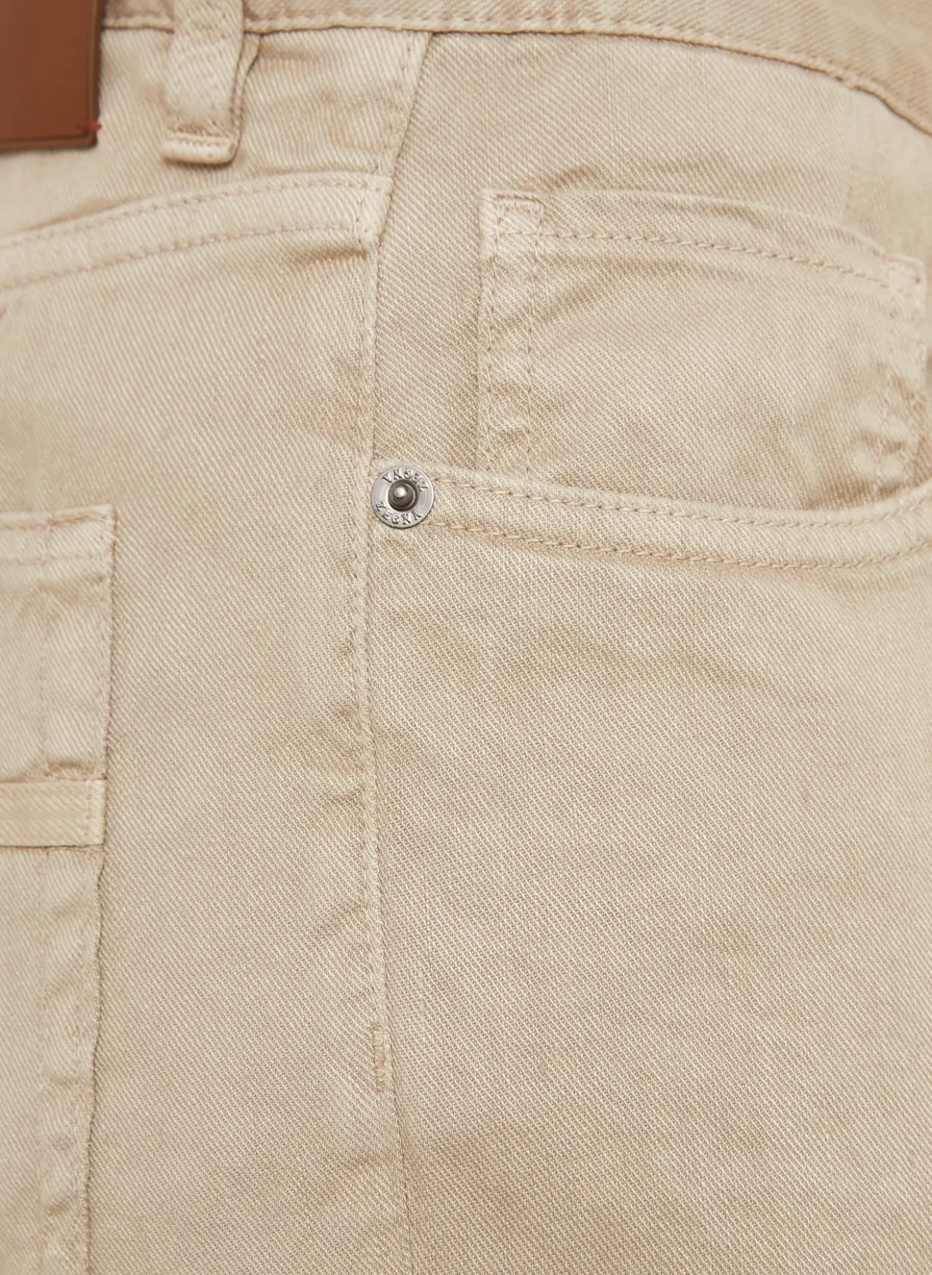 Hose Slim Fit mit Leinen