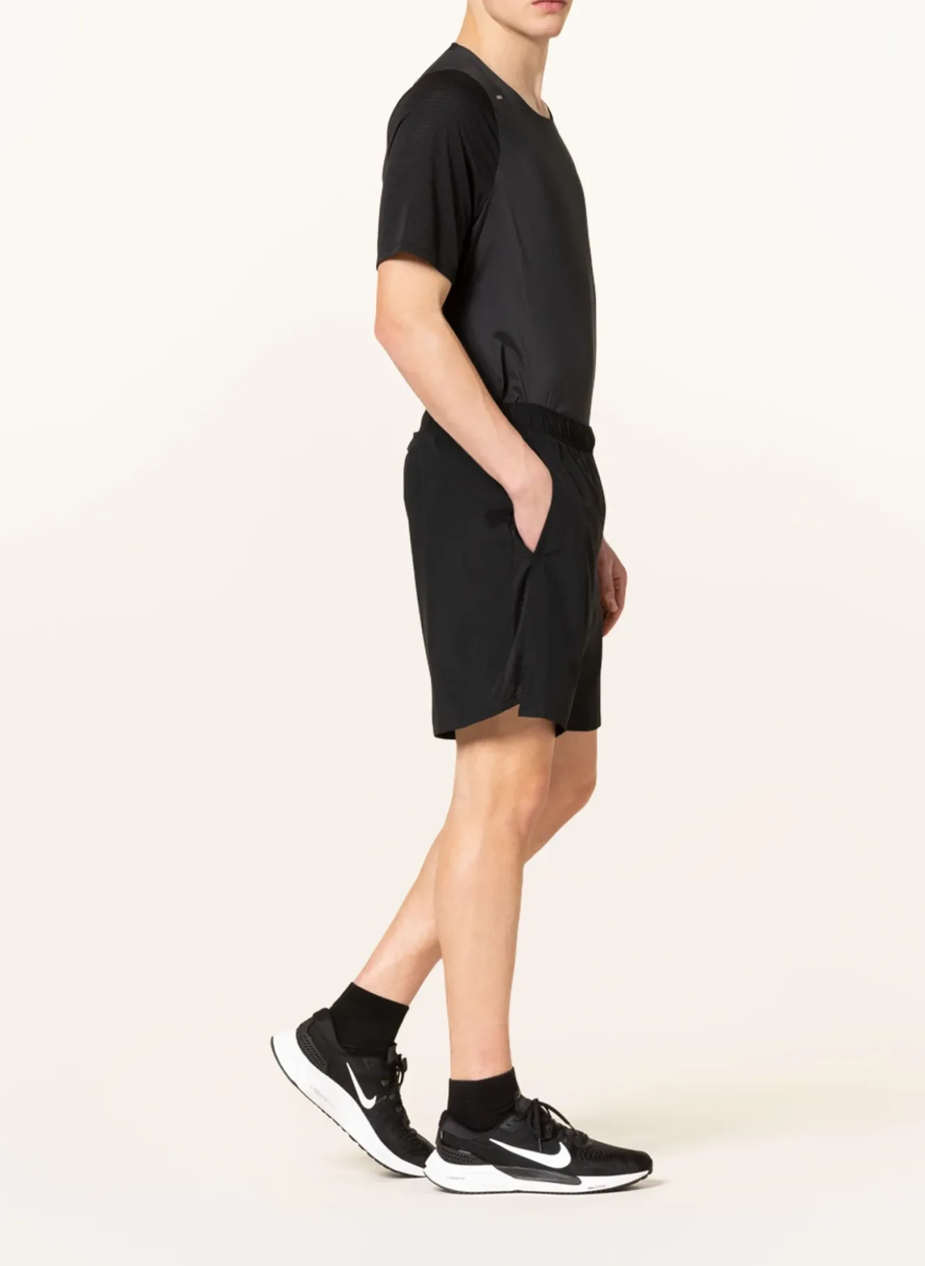 2-in-1-Laufshorts DRI-FIT CHALLENGER mit Mesh