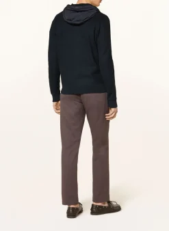Jacke im Materialmix