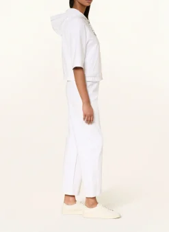 Jacke im Materialmix mit 3/4-Arm