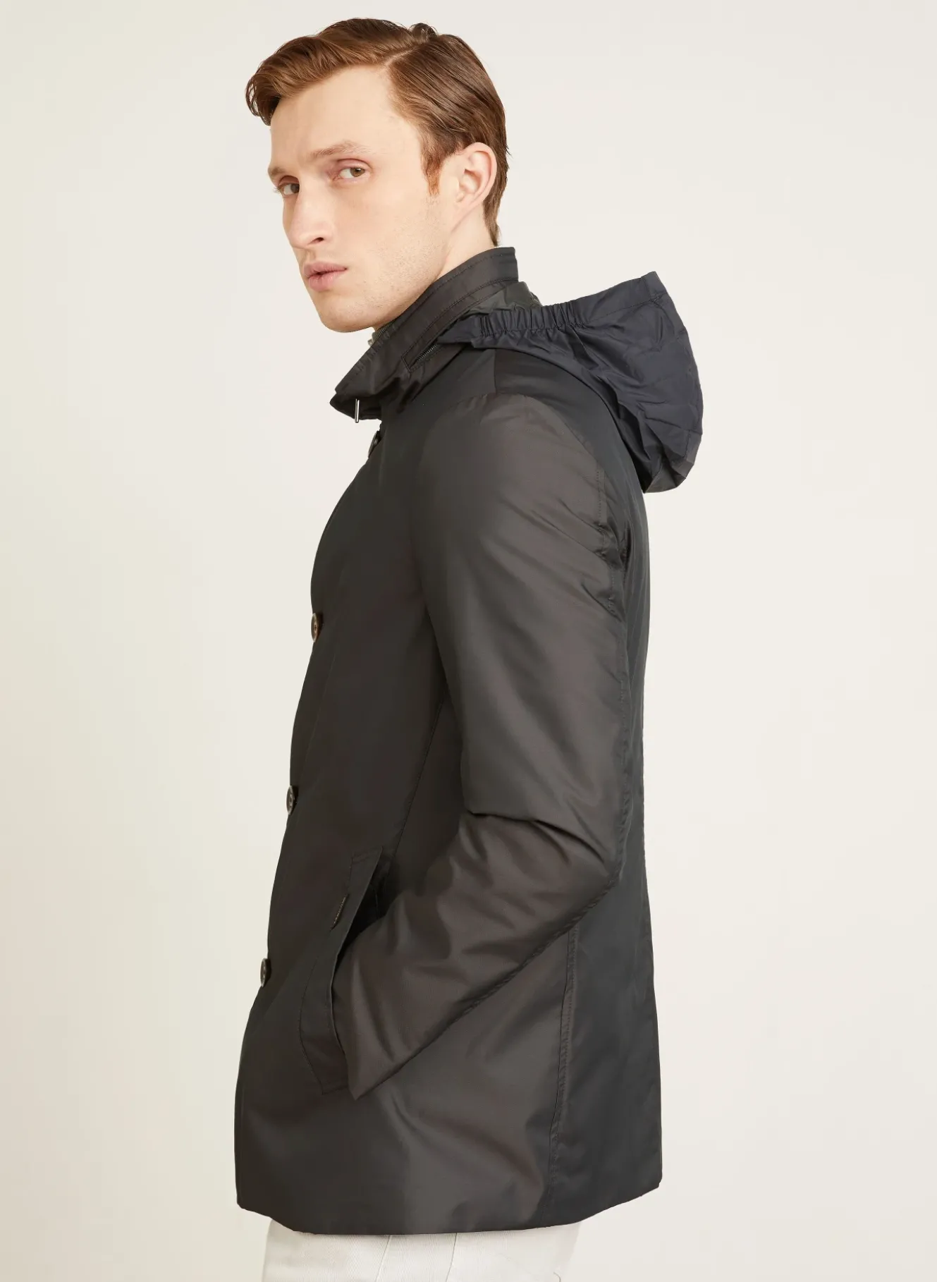 Jacke mit Blende