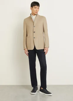 Jacke mit Leinen