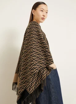 Jacquard-Cape