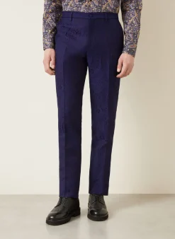 Jacquard-Hose Regular Fit